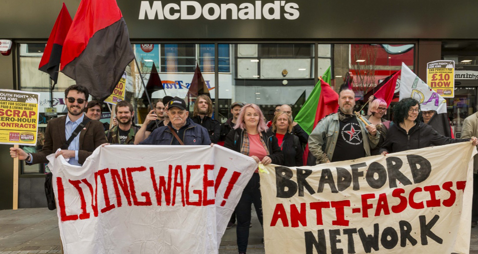 May Day for McDonald’s: British workers walk off the job