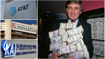 Corporations’ lies keep shifting on pay-for-play with Trump