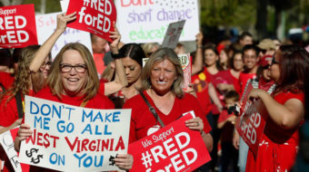 Take me home, West Virginia: Mountain state teachers celebrate in DC