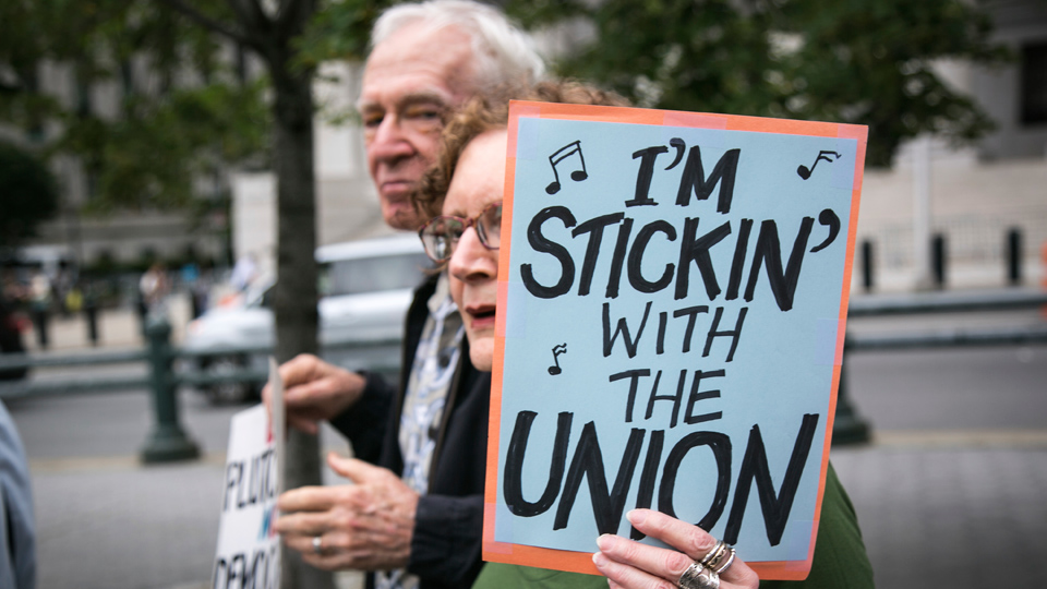 Peaceful protest and unity the only way to beat Janus