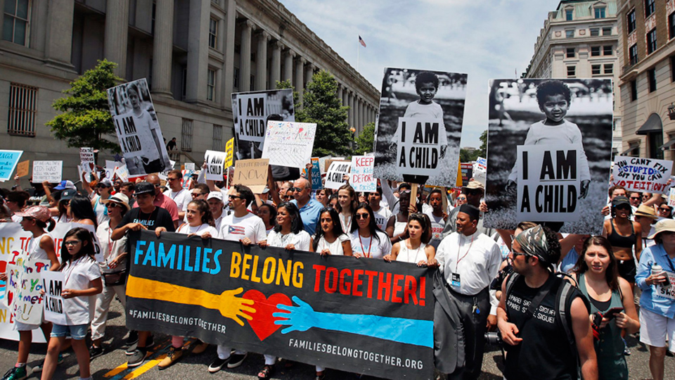 Labor joins nationwide mass marches for immigrants, against Trump policy