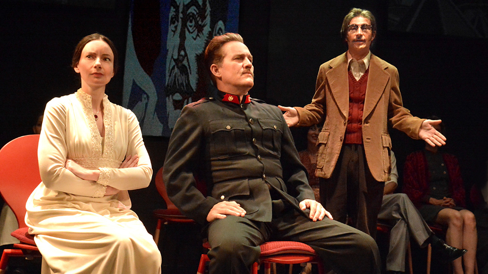 ‘Mayakovsky and Stalin’ stride the stage in an L.A. world premiere