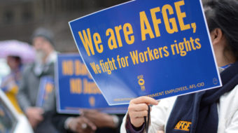Federal worker unions head for court showdown with Trump