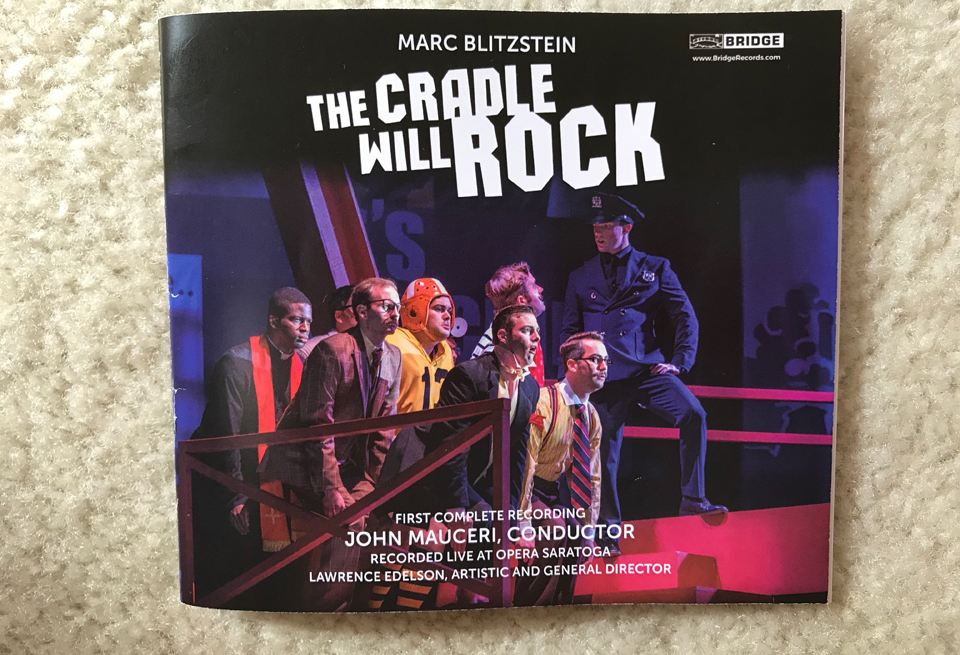 Marc Blitzstein’s ‘The Cradle Will Rock’ now recorded with full orchestra