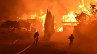 Wildfires blaze across the west, fueled by drought, wind