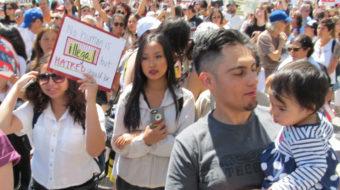 Tens of thousands rallied for Families Belong Together