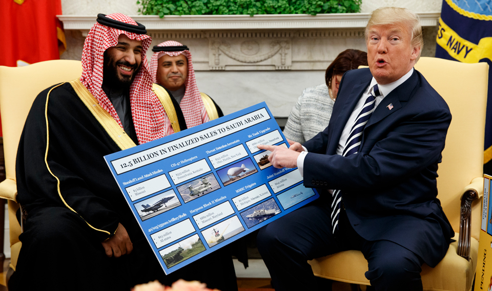 Why U.S. client state Saudi Arabia escapes the Muslim ban