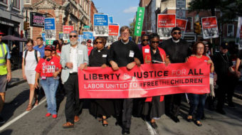 Thousands of unionists rally in Philly against Trump’s family-splitting