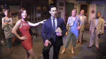 Atonement and redemption in stage treatments of commies, religion, reality TV