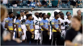 Football’s back, but so is Trump’s racist nonsense over anthem