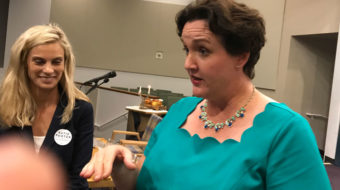 Katie Porter battles right-wing Republican in California’s Orange County