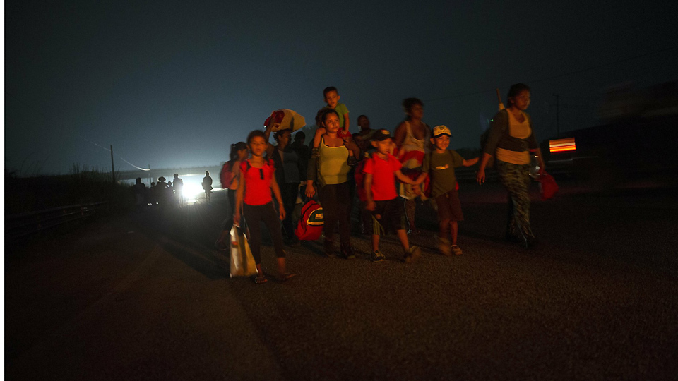 Caravana de migrantes descansa pero seguirá adelante