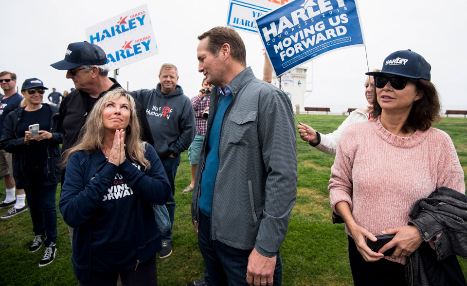 Praying for a Blue Wave: Harley Rouda works to flip Orange County