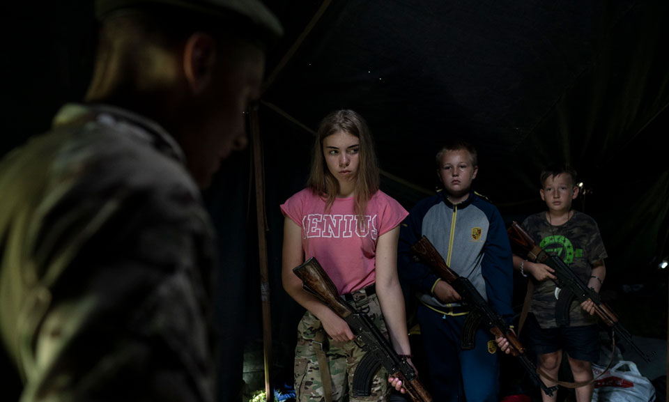 Ukraine’s nationalist youth camps train next generation of fascists