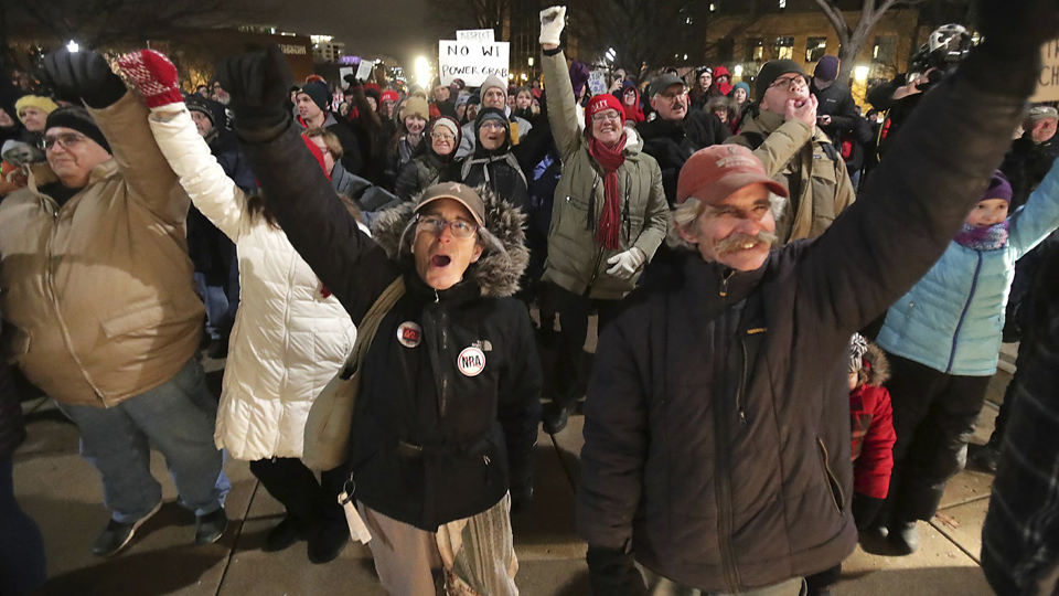 Wisconsin Republicans to vote on weakening incoming Democratic governor’s power