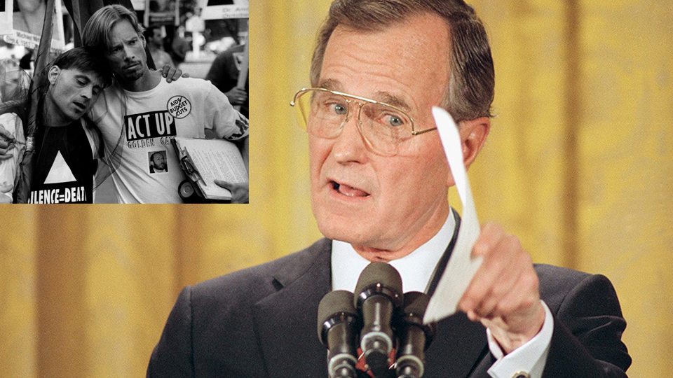 HIV/AIDS epidemic testifies to the problematic presidency of George H.W. Bush