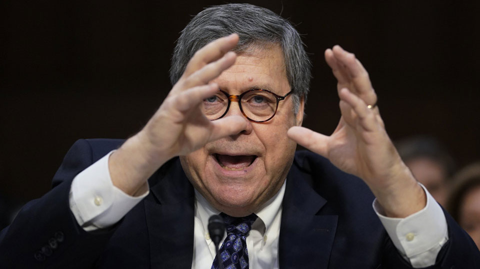Barr says he’ll decide whether anyone sees Mueller report