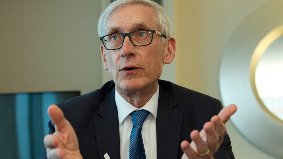 Despite roadblocks Wisconsin Gov. Evers pushes forward