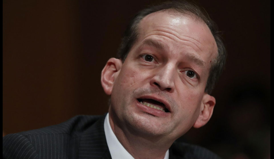 Labor Secretary Acosta covered up sex abuse at Palm Beach mansion