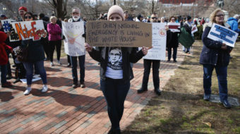 Nationwide rallies protest “Trumped-up” national emergency