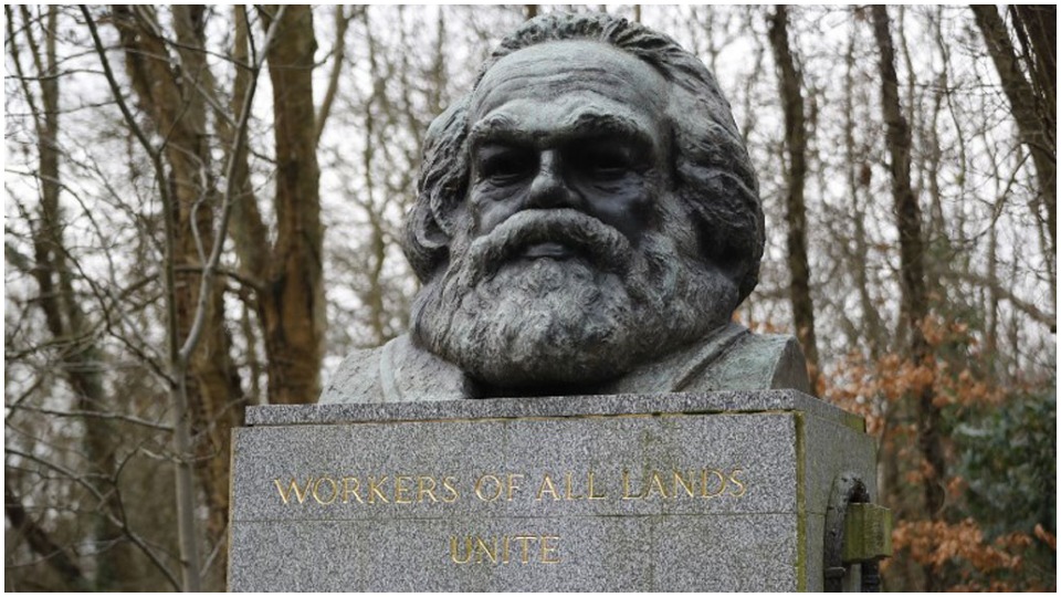 Grave of Karl Marx attacked by “fascist vandal”
