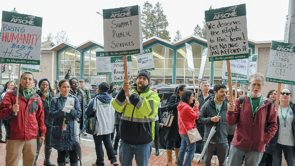 Luchando por mejores condiciones laborales en el Condado de San Mateo