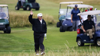 Commander in Cheat? New book recounts golf misdeeds by Trump