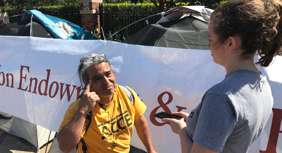 USC Forward ups the ante on Los Angeles campus protest