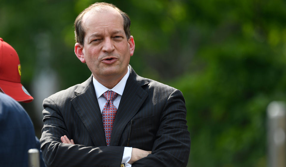 Labor Secretary Acosta says Trump administration opposes raising minimum wage