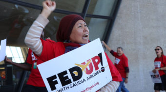 Airline food service workers voting on strike authorization
