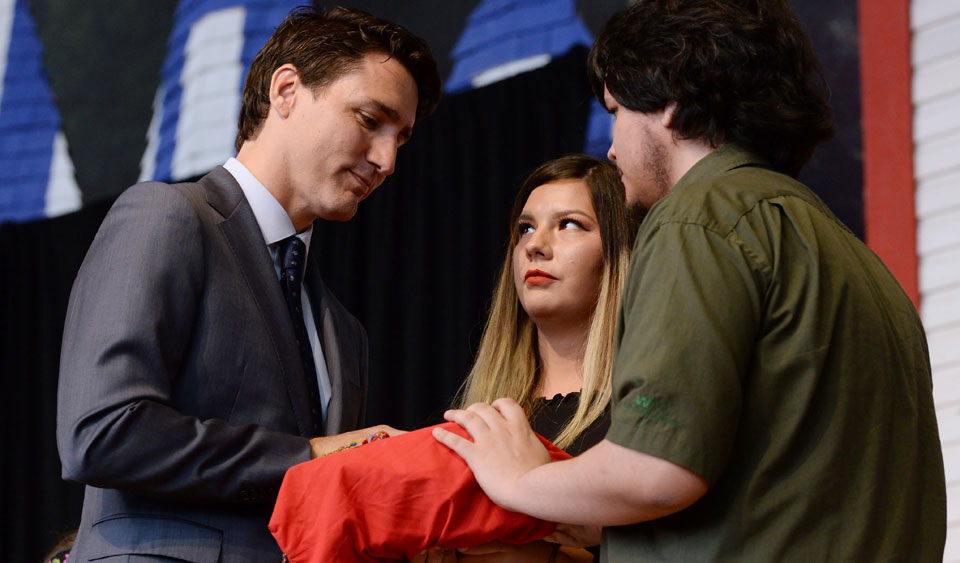Trudeau pledges action after Canadian government report details indigenous “genocide”