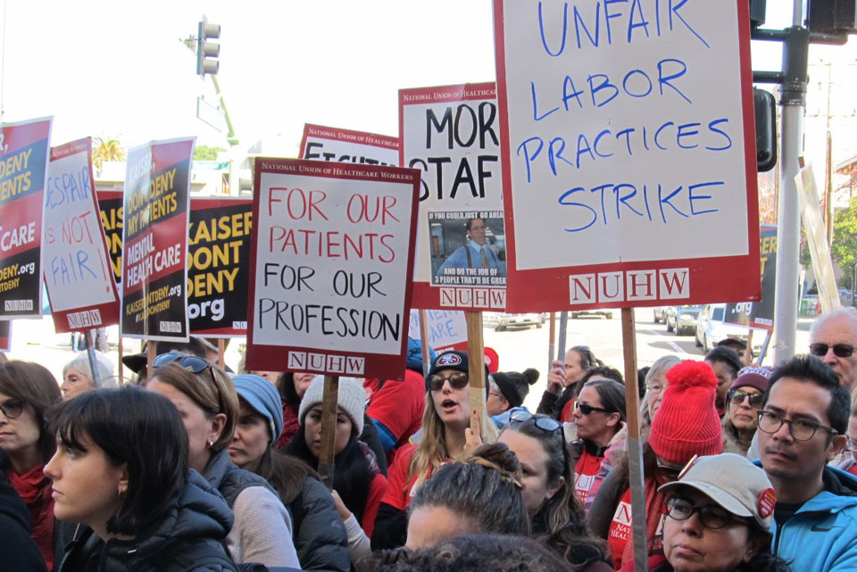 Kaiser mental health clinicians call off strike amid recent progress