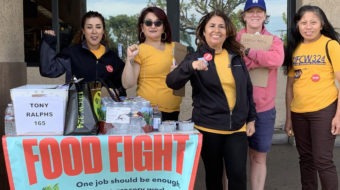 Helping California grocery workers avert a strike; supporting them if they do