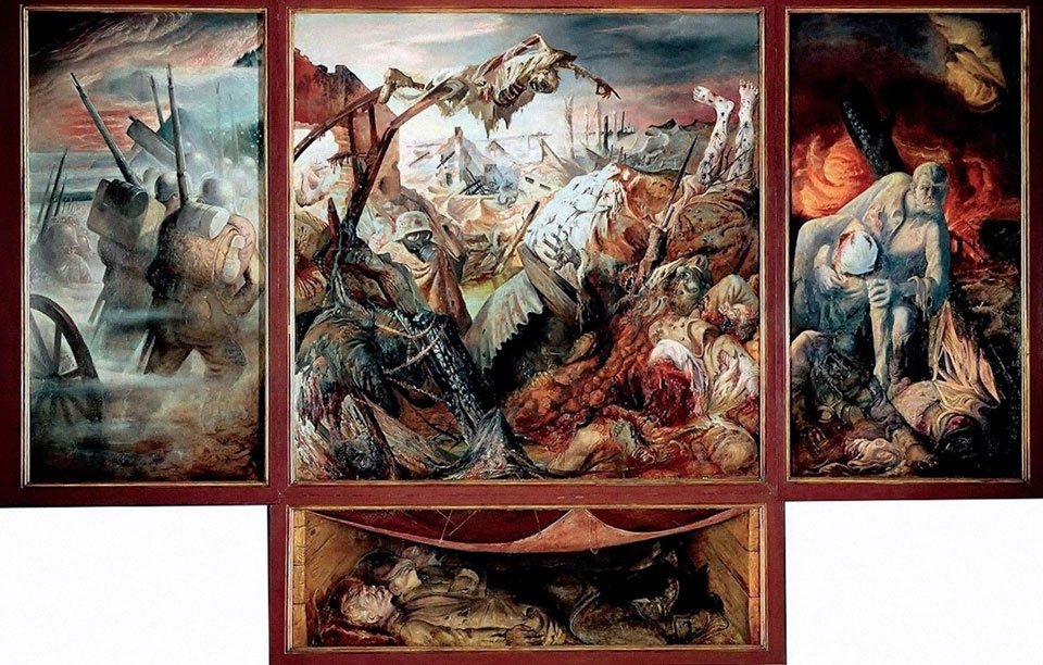 The anti-fascist art of Otto Dix and George Grosz