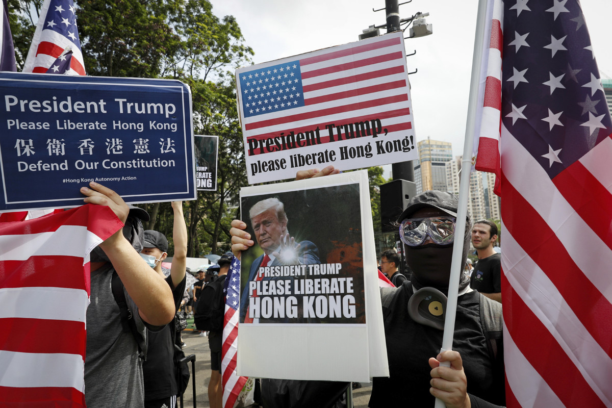 Hong Kong protesters have their flags backward – People's World