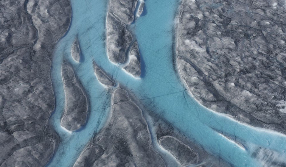 Greenland is melting away as global temperatures soar