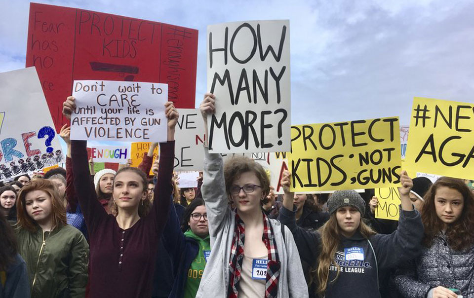 Students leading anti-gun crusade roll out comprehensive plan