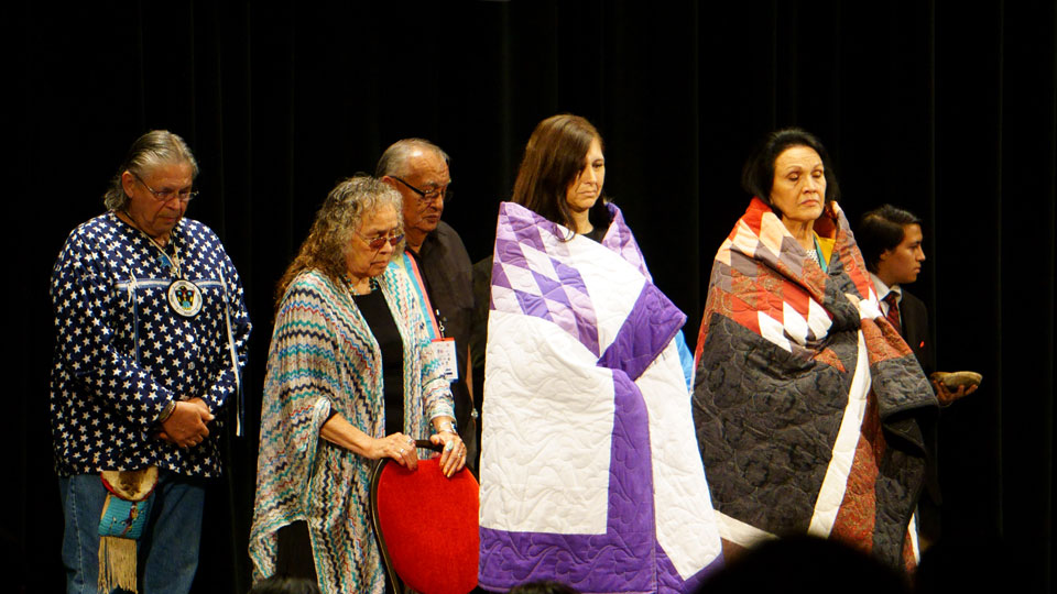 Indigenous sovereignty issues confront Democratic candidates at Frank LaMere Forum