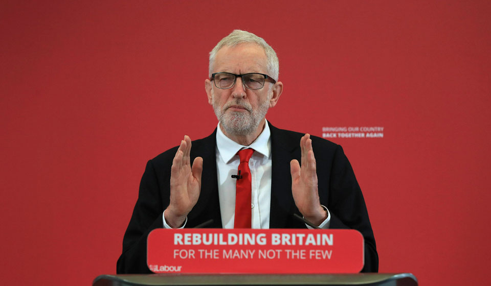 Labour leader Jeremy Corbyn pushes effort to topple Britain’s hard-right government