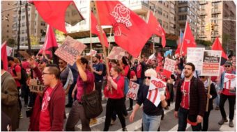 2020 elections and organizational questions dominate Democratic Socialists of America convention