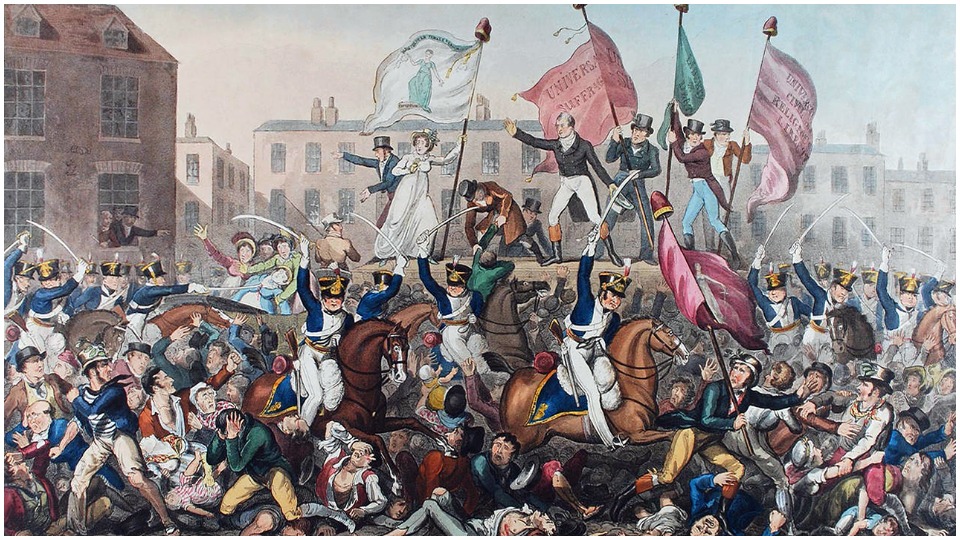 Poetry selections for the 200th anniversary of the Peterloo Massacre