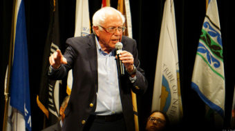 Sanders a hit at the Native Presidential Candidate forum
