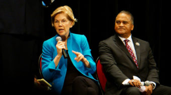 Elections 2020: Warren and Klobuchar address Native American presidential candidate forum