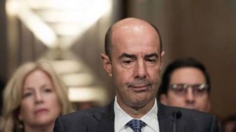 Party-line Senate panel vote OKs Scalia for Labor Department