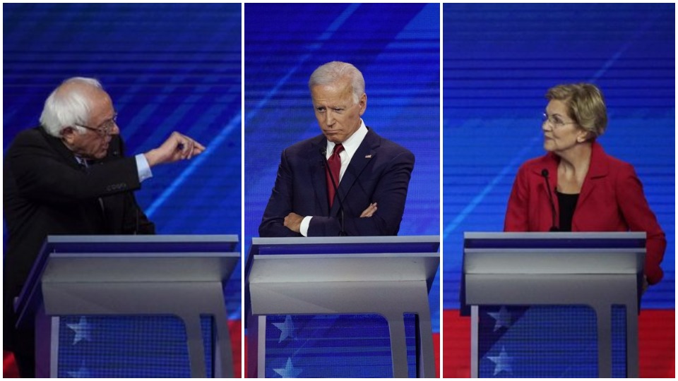 Medicare for All dominates debate; Sanders, Warren defend it against Biden