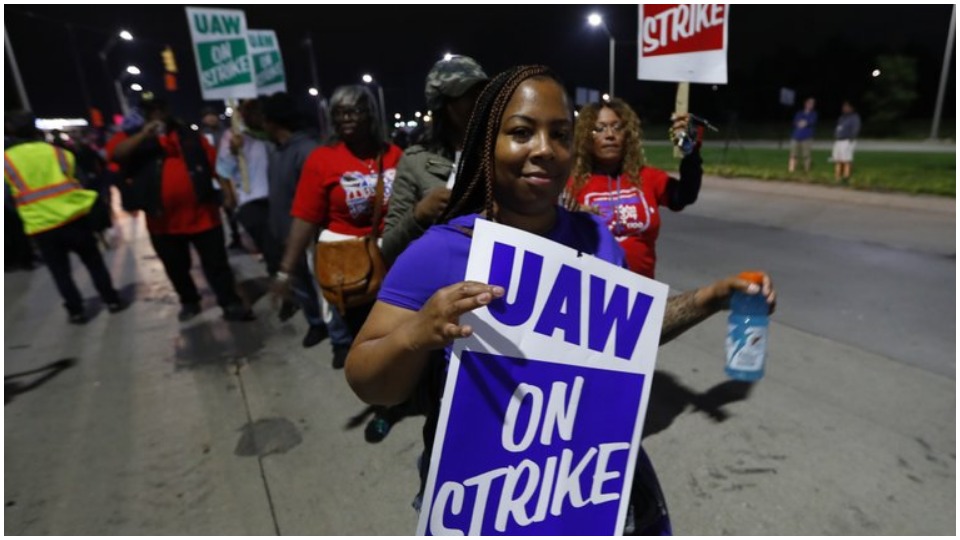 STRIKE: General Motors forces 49,000 auto workers onto the picket line