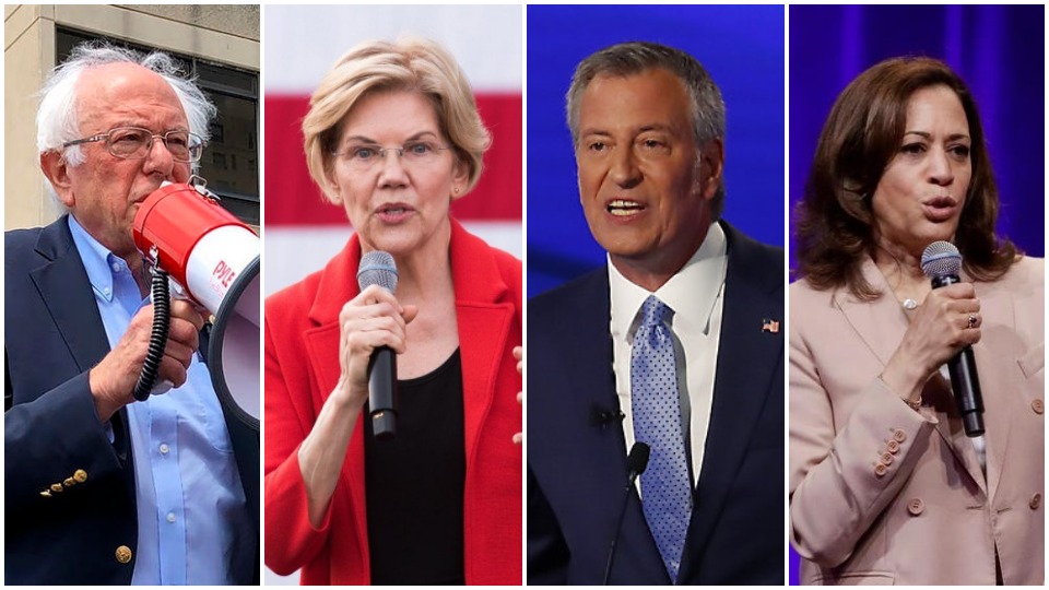 Rating the presidential hopefuls: Only a few support unions in public