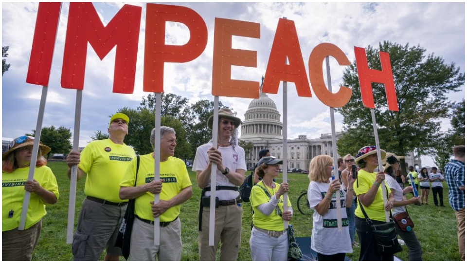 Majority support impeachment probe as White House cover-up is exposed