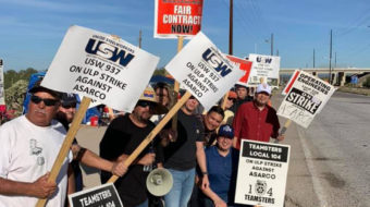 Tucson: Copper miners on strike in Arizona