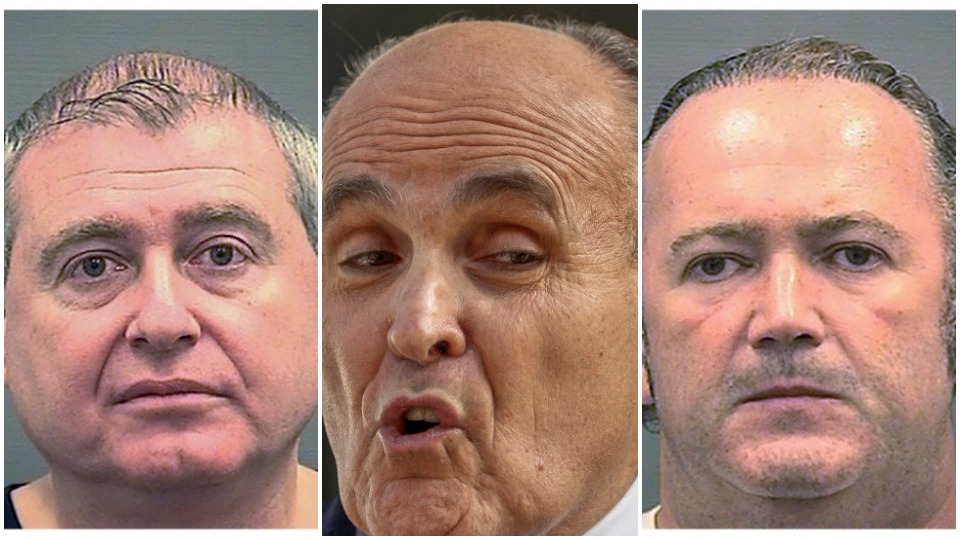 Giuliani’s mobster pals arrested on campaign finance violations